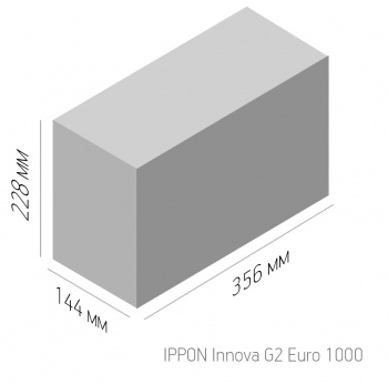 Ippon -  Онлайн ИБП Innova G2 Euro 1000/2000/3000