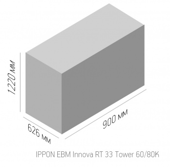 Трехфазный ИБП INNOVA RT 33 20/40/60/80K TOWER