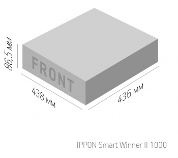 Линейно-интерактивные ИБП IPPON Smart Winner II с чистой синусоидой