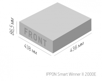 Линейно-интерактивный ИБП Smart Winner II 1000/1500/2000/2000Е/3000