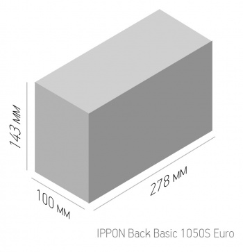 Линейно-интерактивный ИБП Back Basic Euro 650S/850S/1050S