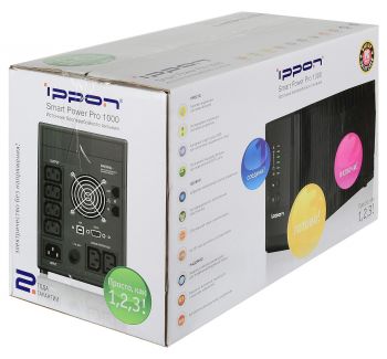 Ippon - Источник бесперебойного питания Линейно-интерактивный ИБП Smart Power Pro 1000/1400/2000