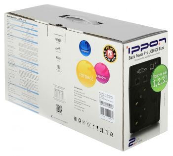 Ippon - Источник бесперебойного питания Линейно-интерактивный ИБП Back Power Pro LCD Euro
