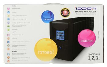 Ippon - Источник бесперебойного питания Линейно-интерактивный ИБП Back Power Pro LCD Euro
